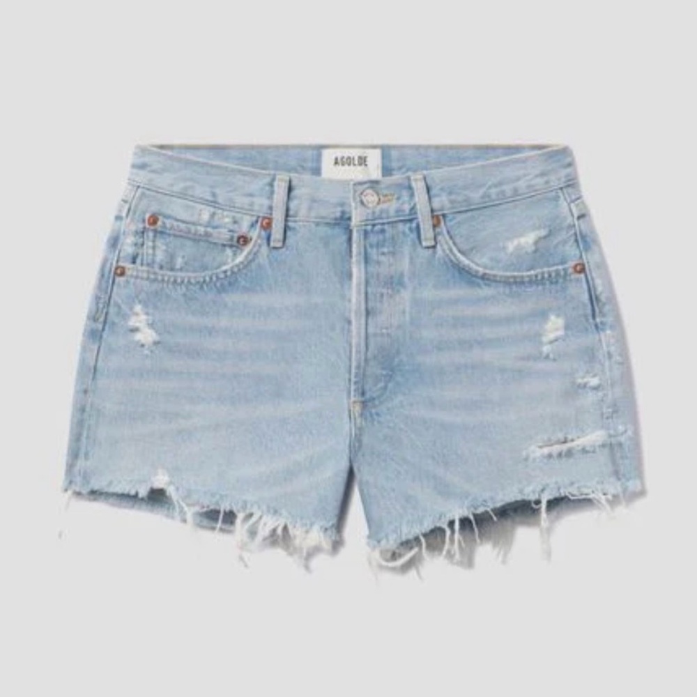 AGOLDE Parker Vintage Cut Off Jean Shorts – Size 26